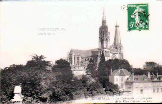 Cartes postales anciennes > CARTES POSTALES > carte postale ancienne > cartes-postales-ancienne.com Centre val de loire  Eure et loir Chartres