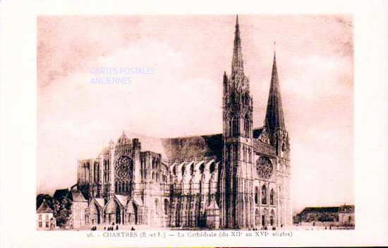 Cartes postales anciennes > CARTES POSTALES > carte postale ancienne > cartes-postales-ancienne.com Centre val de loire  Eure et loir Chartres