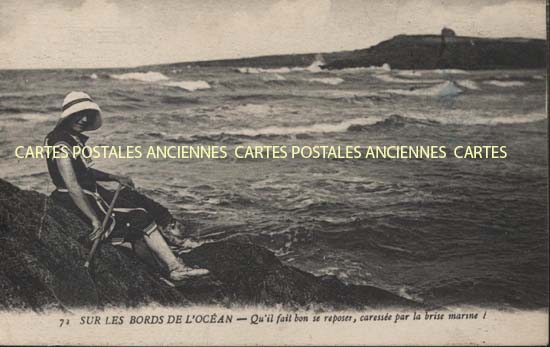 Cartes postales anciennes > CARTES POSTALES > carte postale ancienne > cartes-postales-ancienne.com Bretagne Finistere Locmaria Berrien