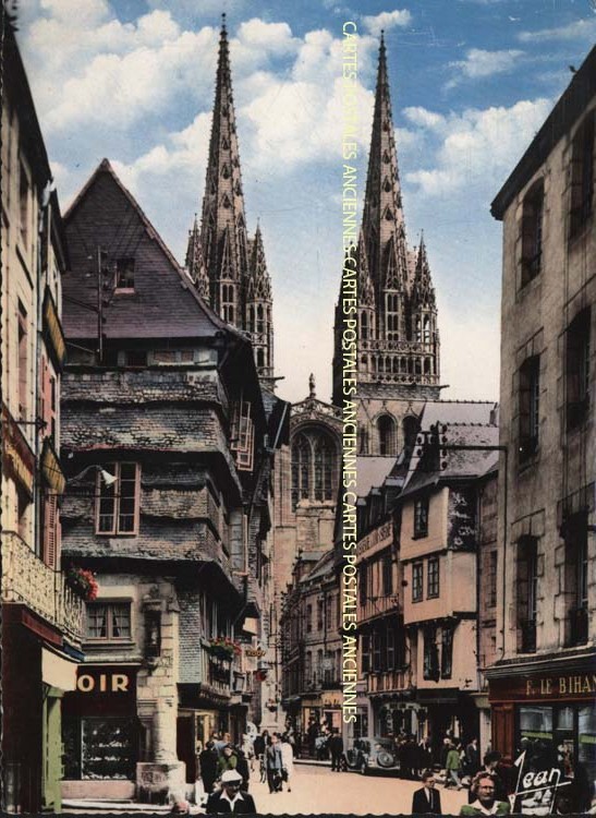 Cartes postales anciennes > CARTES POSTALES > carte postale ancienne > cartes-postales-ancienne.com Bretagne Finistere Quimper