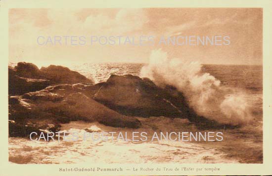 Cartes postales anciennes > CARTES POSTALES > carte postale ancienne > cartes-postales-ancienne.com Bretagne Finistere Saint Guenole