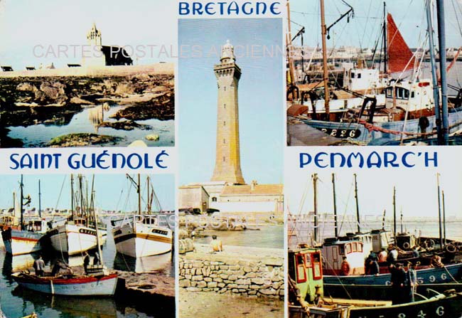 Cartes postales anciennes > CARTES POSTALES > carte postale ancienne > cartes-postales-ancienne.com Bretagne Saint Guenole