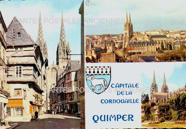 Cartes postales anciennes > CARTES POSTALES > carte postale ancienne > cartes-postales-ancienne.com Bretagne Quimper