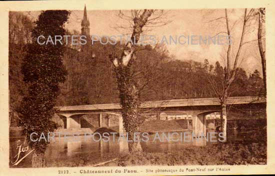 Cartes postales anciennes > CARTES POSTALES > carte postale ancienne > cartes-postales-ancienne.com Finistere 29 Chateauneuf Du Faou