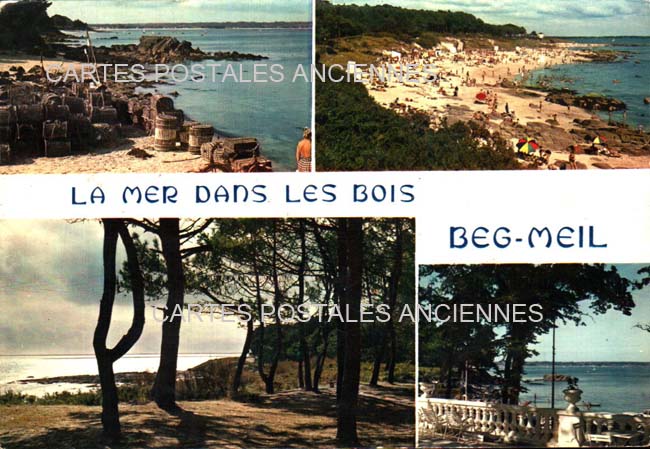 Cartes postales anciennes > CARTES POSTALES > carte postale ancienne > cartes-postales-ancienne.com Finistere 29 Begmeil