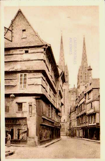 Cartes postales anciennes > CARTES POSTALES > carte postale ancienne > cartes-postales-ancienne.com Bretagne Quimper