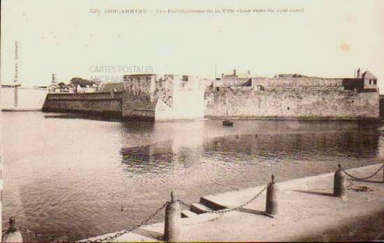 Cartes postales anciennes > CARTES POSTALES > carte postale ancienne > cartes-postales-ancienne.com Bretagne Concarneau