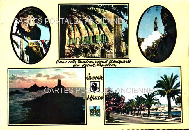 Cartes postales anciennes > CARTES POSTALES > carte postale ancienne > cartes-postales-ancienne.com Corse du sud 2a Ajaccio