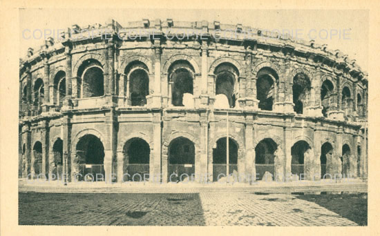 Cartes postales anciennes > CARTES POSTALES > carte postale ancienne > cartes-postales-ancienne.com Occitanie Gard Nimes