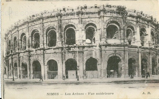 Cartes postales anciennes > CARTES POSTALES > carte postale ancienne > cartes-postales-ancienne.com Occitanie Gard Nimes