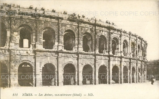 Cartes postales anciennes > CARTES POSTALES > carte postale ancienne > cartes-postales-ancienne.com Occitanie Gard Nimes