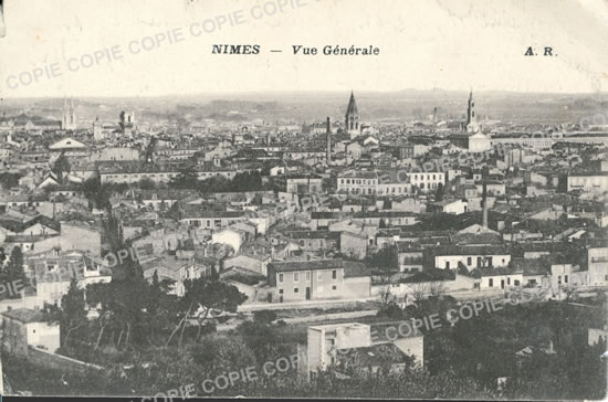 Cartes postales anciennes > CARTES POSTALES > carte postale ancienne > cartes-postales-ancienne.com Occitanie Gard Nimes