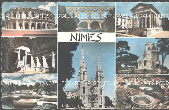 Cartes postales anciennes > CARTES POSTALES > carte postale ancienne > cartes-postales-ancienne.com Gard 30 Nimes