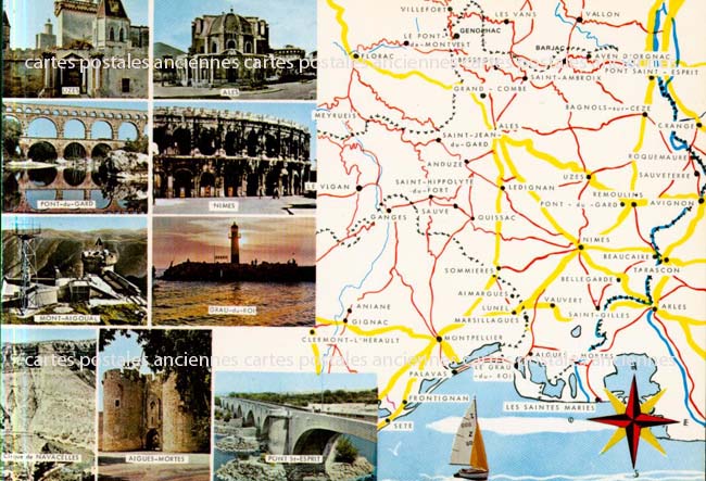 Cartes postales anciennes > CARTES POSTALES > carte postale ancienne > cartes-postales-ancienne.com Occitanie Gard