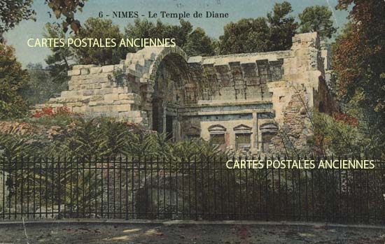 Cartes postales anciennes > CARTES POSTALES > carte postale ancienne > cartes-postales-ancienne.com Occitanie Gard Nimes