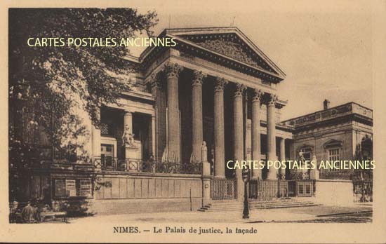 Cartes postales anciennes > CARTES POSTALES > carte postale ancienne > cartes-postales-ancienne.com Occitanie Gard Nimes