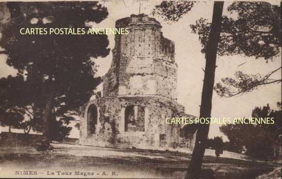 Cartes postales anciennes > CARTES POSTALES > carte postale ancienne > cartes-postales-ancienne.com Occitanie Gard Nimes