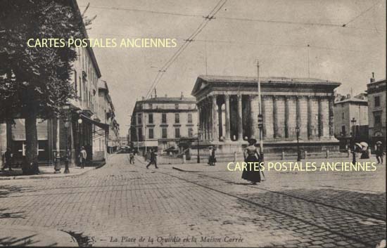 Cartes postales anciennes > CARTES POSTALES > carte postale ancienne > cartes-postales-ancienne.com Gard 30 Nimes