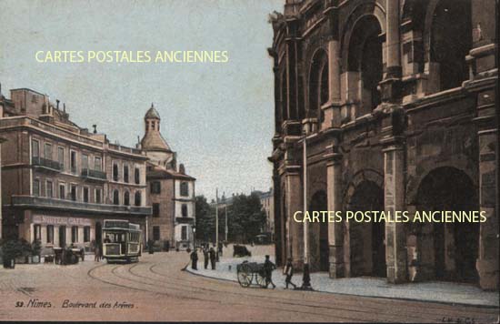 Cartes postales anciennes > CARTES POSTALES > carte postale ancienne > cartes-postales-ancienne.com Gard 30 Nimes