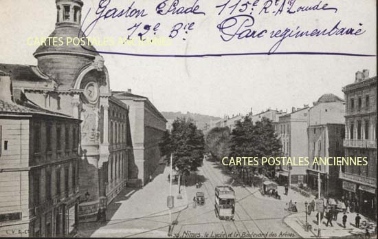 Cartes postales anciennes > CARTES POSTALES > carte postale ancienne > cartes-postales-ancienne.com Gard 30 Nimes