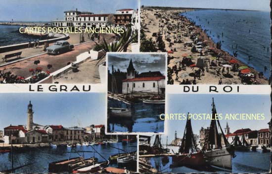 Cartes postales anciennes > CARTES POSTALES > carte postale ancienne > cartes-postales-ancienne.com Occitanie Gard Le Grau Du Roi