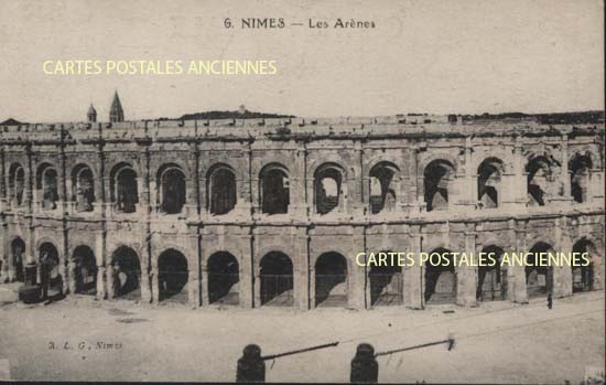 Cartes postales anciennes > CARTES POSTALES > carte postale ancienne > cartes-postales-ancienne.com Gard 30 Nimes