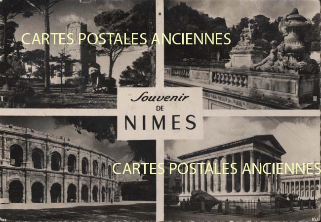 Cartes postales anciennes > CARTES POSTALES > carte postale ancienne > cartes-postales-ancienne.com Occitanie Nimes