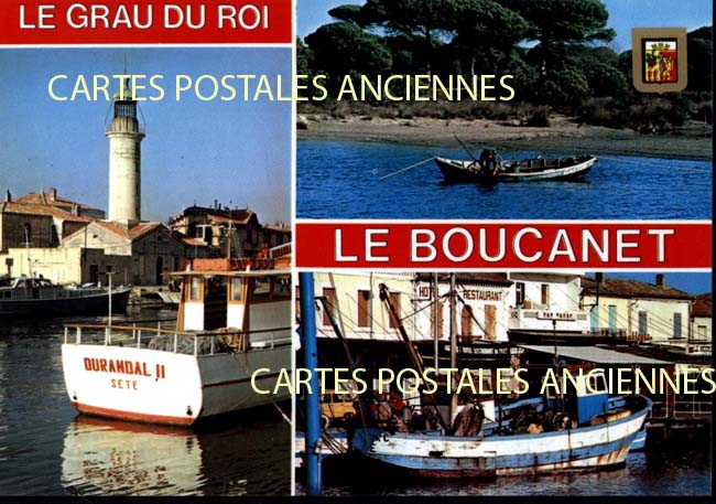 Cartes postales anciennes > CARTES POSTALES > carte postale ancienne > cartes-postales-ancienne.com Occitanie Gard Le Grau Du Roi