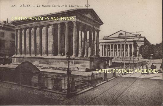 Cartes postales anciennes > CARTES POSTALES > carte postale ancienne > cartes-postales-ancienne.com Occitanie Nimes