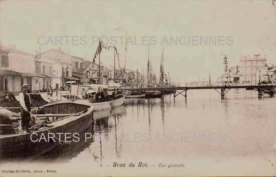 Cartes postales anciennes > CARTES POSTALES > carte postale ancienne > cartes-postales-ancienne.com Occitanie Gard Le Grau Du Roi