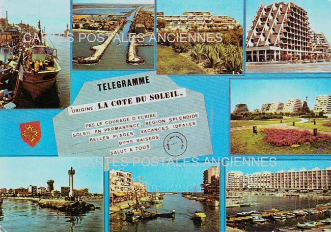 Cartes postales anciennes > CARTES POSTALES > carte postale ancienne > cartes-postales-ancienne.com Occitanie Gard Le Grau Du Roi