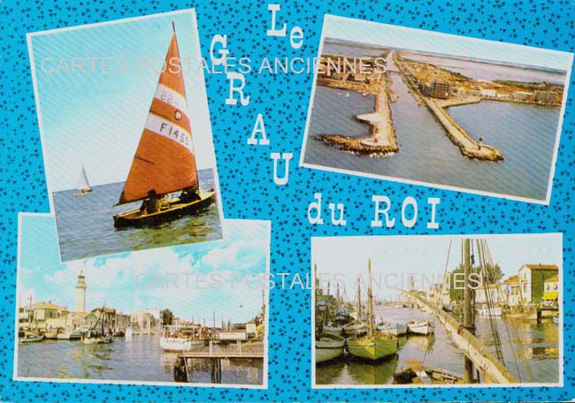 Cartes postales anciennes > CARTES POSTALES > carte postale ancienne > cartes-postales-ancienne.com Occitanie Gard Le Grau Du Roi