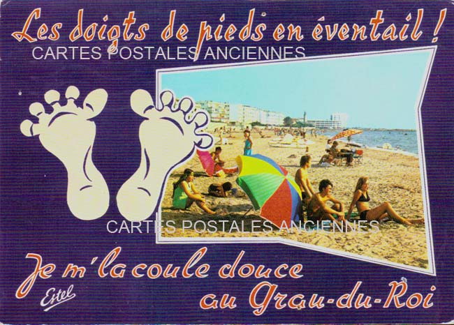 Cartes postales anciennes > CARTES POSTALES > carte postale ancienne > cartes-postales-ancienne.com Occitanie Gard Le Grau Du Roi