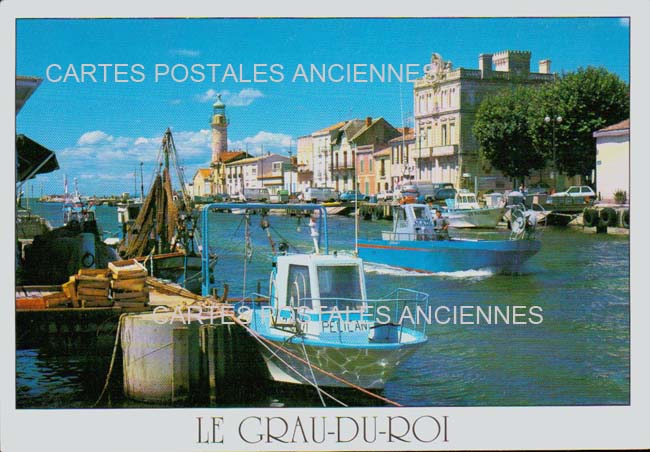 Cartes postales anciennes > CARTES POSTALES > carte postale ancienne > cartes-postales-ancienne.com Occitanie Gard Le Grau Du Roi