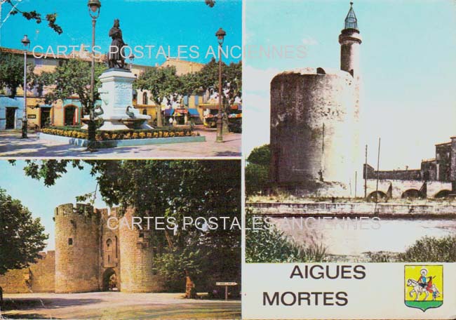 Cartes postales anciennes > CARTES POSTALES > carte postale ancienne > cartes-postales-ancienne.com Gard 30 Aigues Mortes