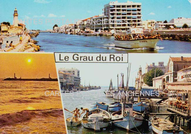 Cartes postales anciennes > CARTES POSTALES > carte postale ancienne > cartes-postales-ancienne.com Gard 30 Le Grau Du Roi