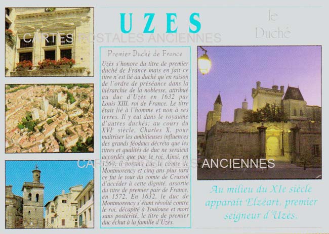 Cartes postales anciennes > CARTES POSTALES > carte postale ancienne > cartes-postales-ancienne.com Gard 30 Uzes