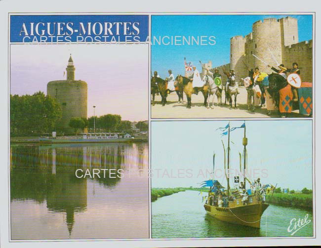 Cartes postales anciennes > CARTES POSTALES > carte postale ancienne > cartes-postales-ancienne.com Gard 30 Aigues Mortes