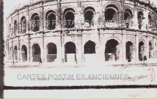 Cartes postales anciennes > CARTES POSTALES > carte postale ancienne > cartes-postales-ancienne.com Gard 30 Nimes