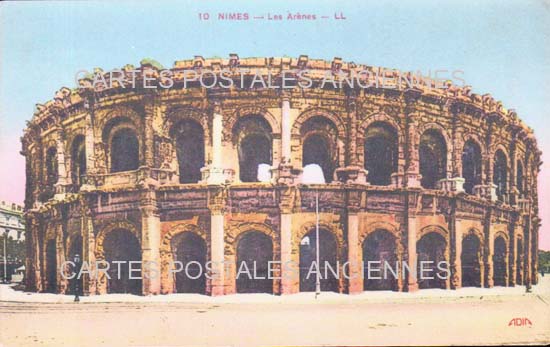 Cartes postales anciennes > CARTES POSTALES > carte postale ancienne > cartes-postales-ancienne.com Gard 30 Nimes