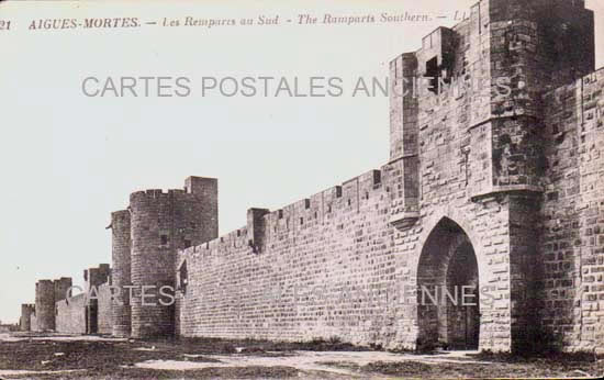 Cartes postales anciennes > CARTES POSTALES > carte postale ancienne > cartes-postales-ancienne.com Gard 30 Aigues Mortes