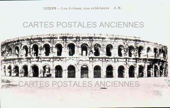 Cartes postales anciennes > CARTES POSTALES > carte postale ancienne > cartes-postales-ancienne.com Gard 30 Nimes