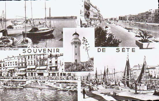 Cartes postales anciennes > CARTES POSTALES > carte postale ancienne > cartes-postales-ancienne.com Herault 34 Sete