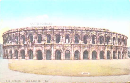 Cartes postales anciennes > CARTES POSTALES > carte postale ancienne > cartes-postales-ancienne.com Gard 30 Nimes