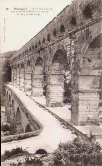 Cartes postales anciennes > CARTES POSTALES > carte postale ancienne > cartes-postales-ancienne.com Gard 30 Vers Pont Du Gard