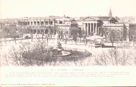 Cartes postales anciennes > CARTES POSTALES > carte postale ancienne > cartes-postales-ancienne.com Gard 30 Nimes