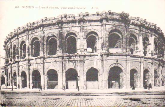 Cartes postales anciennes > CARTES POSTALES > carte postale ancienne > cartes-postales-ancienne.com Gard 30 Nimes