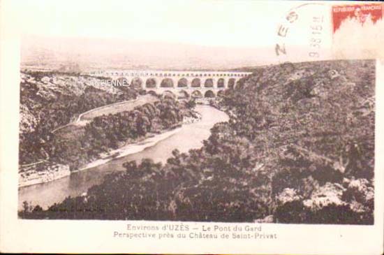 Cartes postales anciennes > CARTES POSTALES > carte postale ancienne > cartes-postales-ancienne.com Gard 30 Vers Pont Du Gard