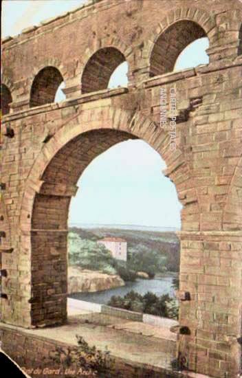 Cartes postales anciennes > CARTES POSTALES > carte postale ancienne > cartes-postales-ancienne.com Gard 30 Vers Pont Du Gard