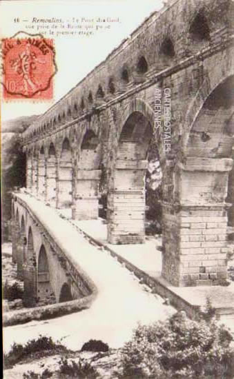 Cartes postales anciennes > CARTES POSTALES > carte postale ancienne > cartes-postales-ancienne.com Gard 30 Vers Pont Du Gard